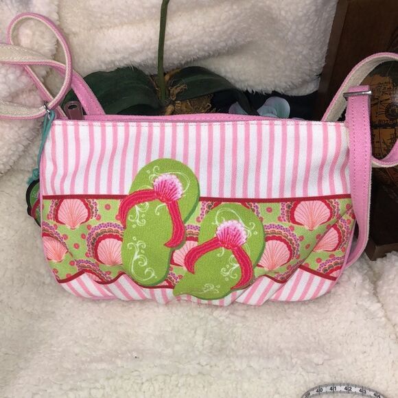 Sun N’ Sand Mini Cotton Summer Crossbody Bag - Picture 2 of 8